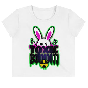 BUNNII GANG "TOXIC BUNNII" CROP TOP