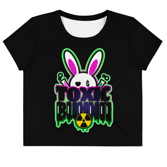 BUNNII GANG "TOXIC BUNNII" CROP TOP