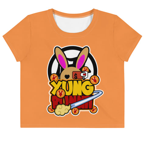 BUNNII GANG "YUNG BUNNII" Crop Tee