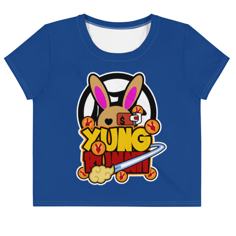 BUNNII GANG "YUNG BUNNII" Crop Tee