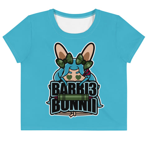 BUNNII GANG "BARBI3 BUNNII" Crop Tee