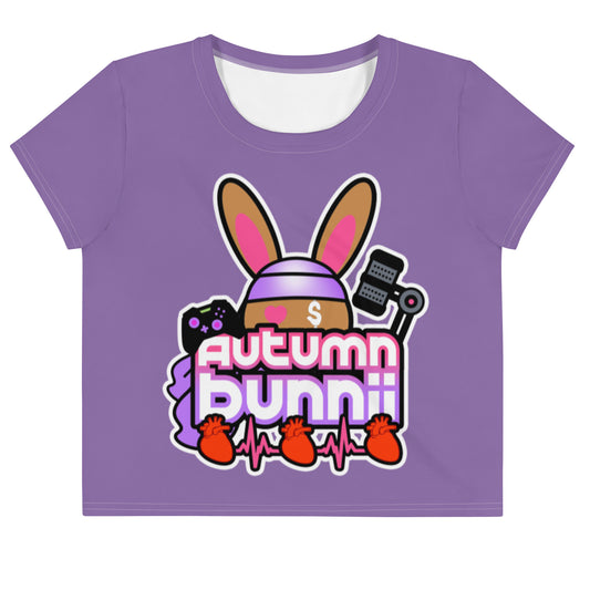 BUNNII GANG "AUTUMN BUNNII" Crop Tee