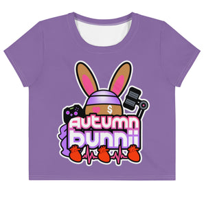 BUNNII GANG "AUTUMN BUNNII" Crop Tee