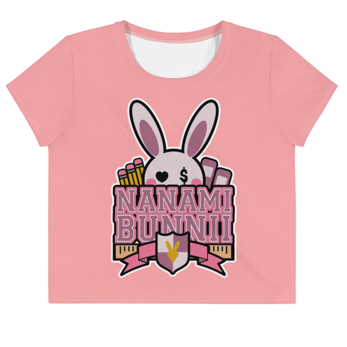 BUNNII GANG "NANAMI BUNNII" Crop Tee