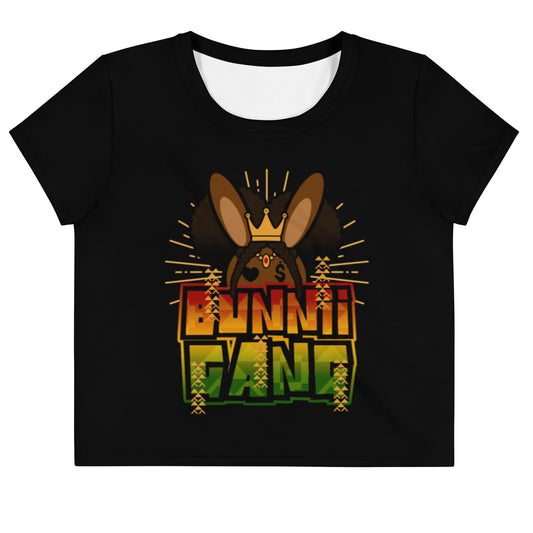 BUNNII GANG "BHM BUNNII '23" Crop Tee