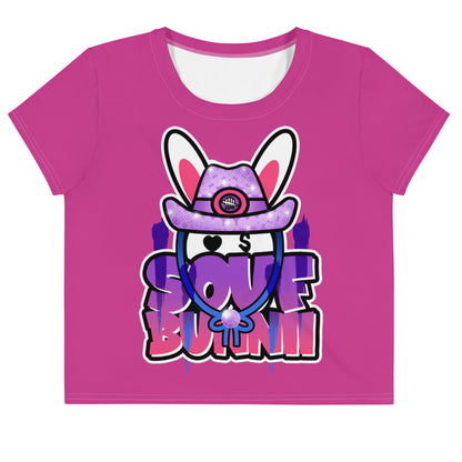 BUNNII GANG "SOUF BUNNII" Crop Tee