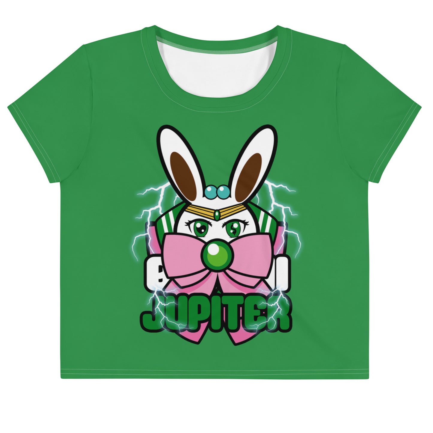 BUNNII GANG "BUNNII JUPITER" Crop Tee