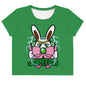 BUNNII GANG "BUNNII JUPITER" Crop Tee