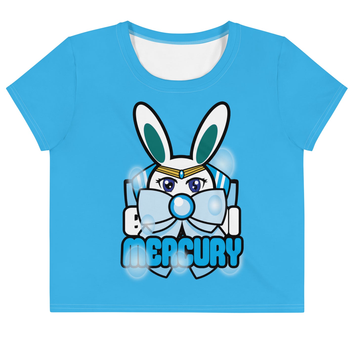 BUNNII GANG "BUNNII MERCURY" Crop Tee