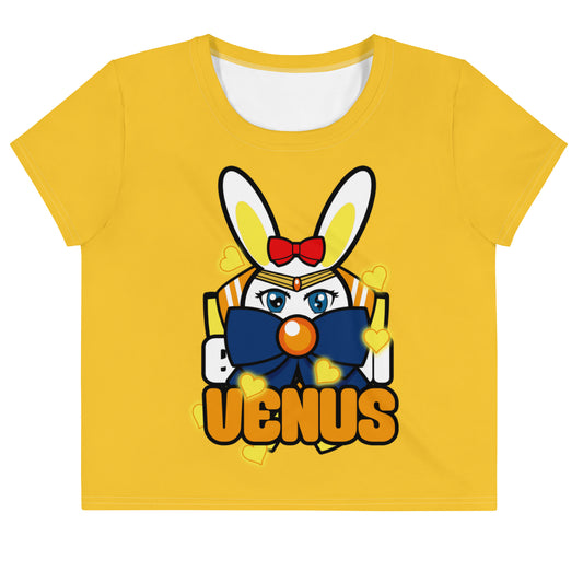 BUNNII GANG "BUNNII VENUS" Crop Tee