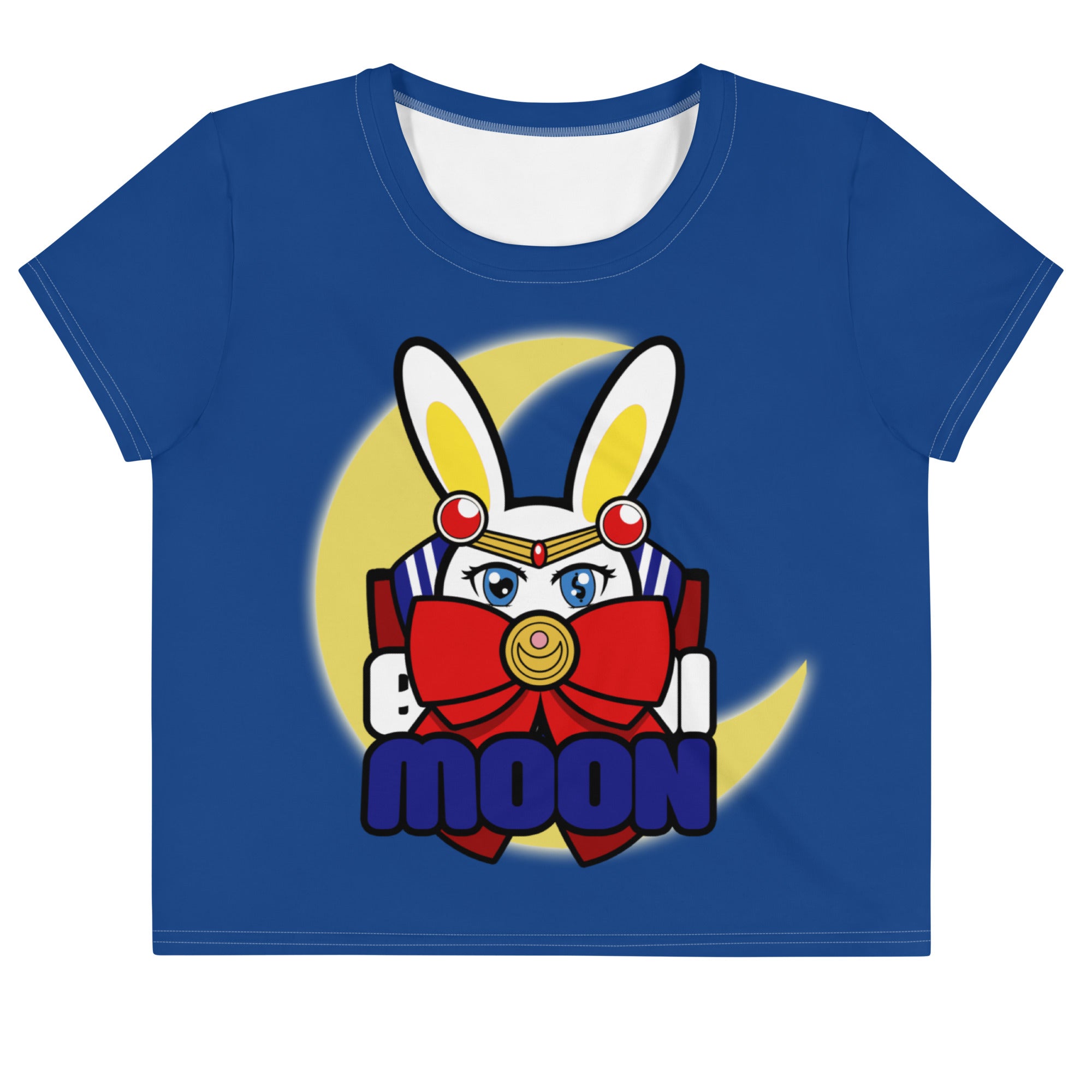 BUNNII GANG "BUNNII MOON" Crop Tee