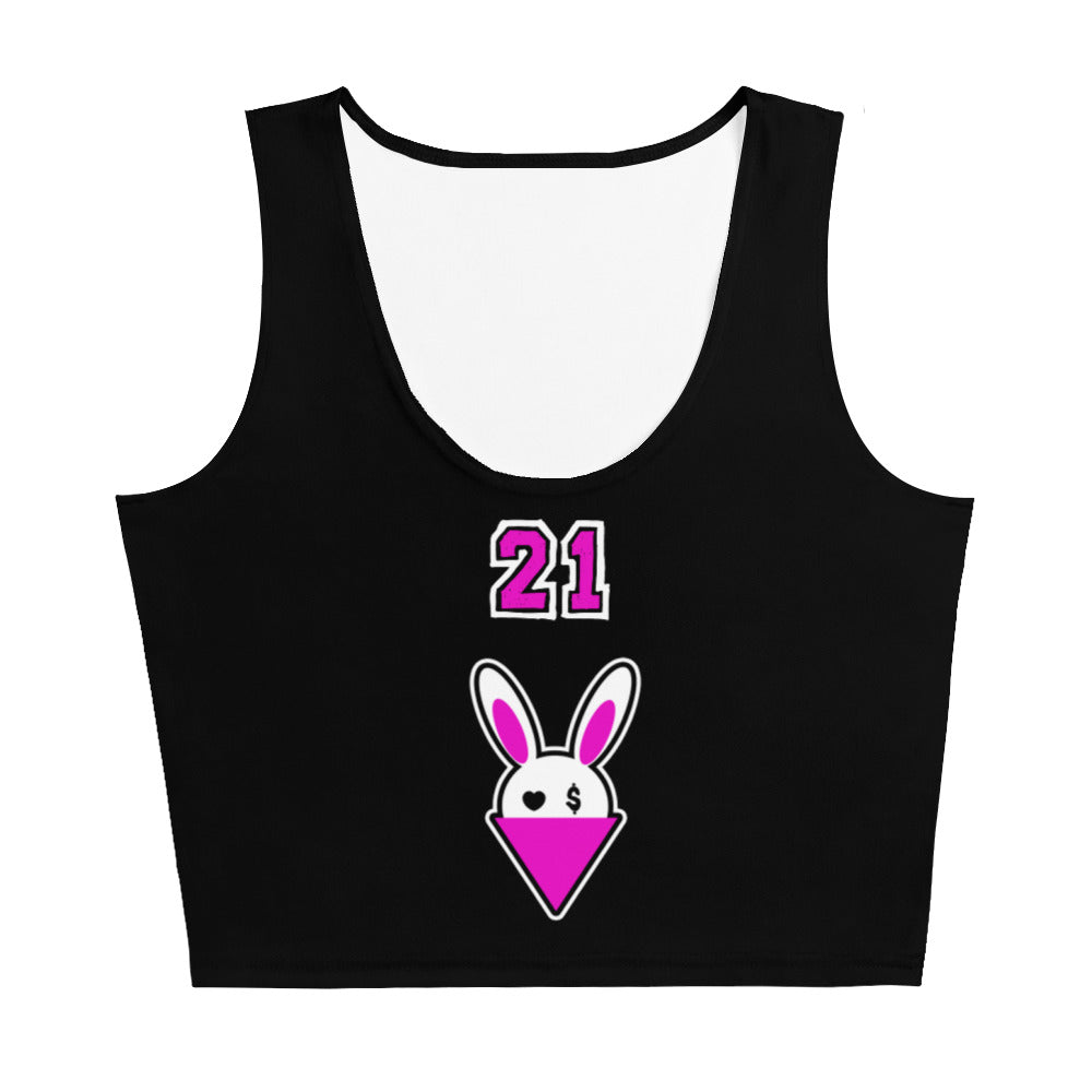 BUNNII GANG "TEAM BUNNII" Crop Top