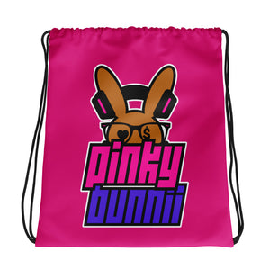 BUNNII GANG "PINKY BUNNII" Drawstring bag
