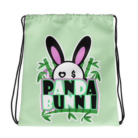 BUNNII GANG "PANDA BUNNII" Drawstring bag