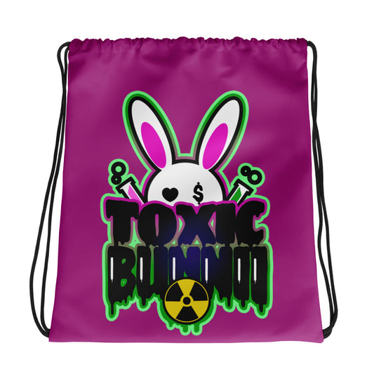 BUNNII GANG "TOXIC BUNNII" Drawstring bag