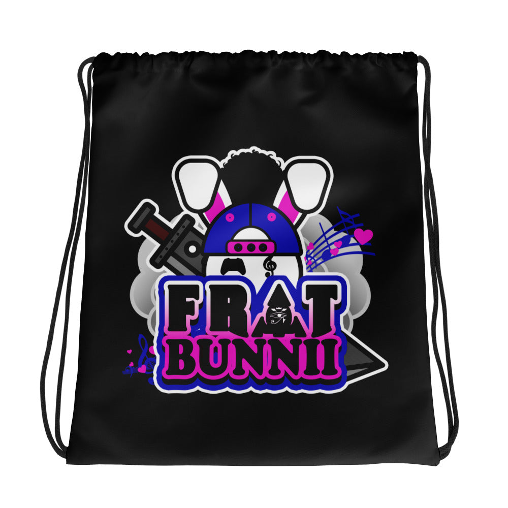 BUNNII GANG "FRAT BUNNII" Drawstring bag