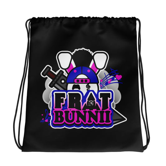 BUNNII GANG "FRAT BUNNII" Drawstring bag