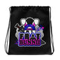 BUNNII GANG "FRAT BUNNII" Drawstring bag