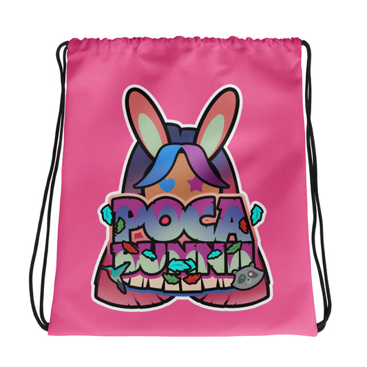 BUNNII GANG "POCA BUNNII" Drawstring bag