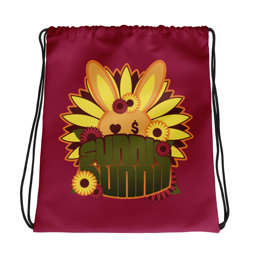 BUNNII GANG "SUNNIE BUNNII" Drawstring bag