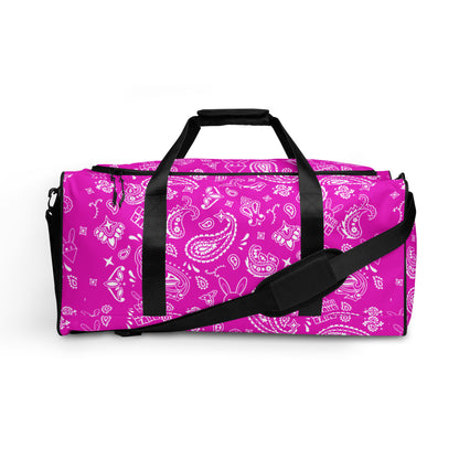 BUNNII GANG "BUNNII BANDANA" Duffle bag