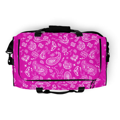 BUNNII GANG "BUNNII BANDANA" Duffle bag