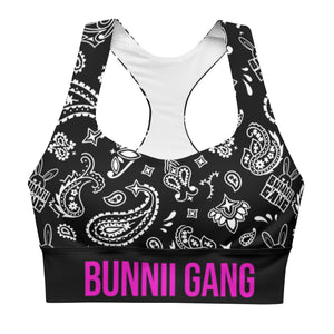 BUNNII GANG "BANDANA" Sports Bra