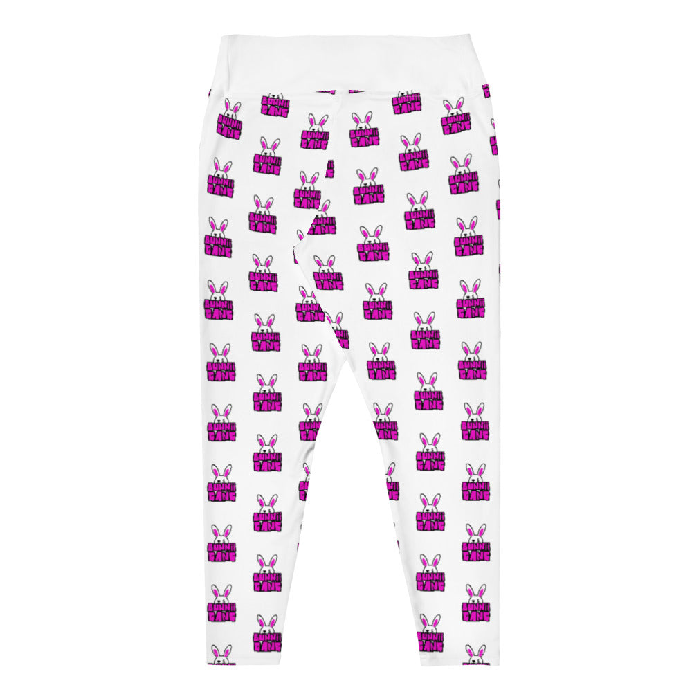 BUNNII GANG "LOGO" PLUS SIZE LEGGINGS