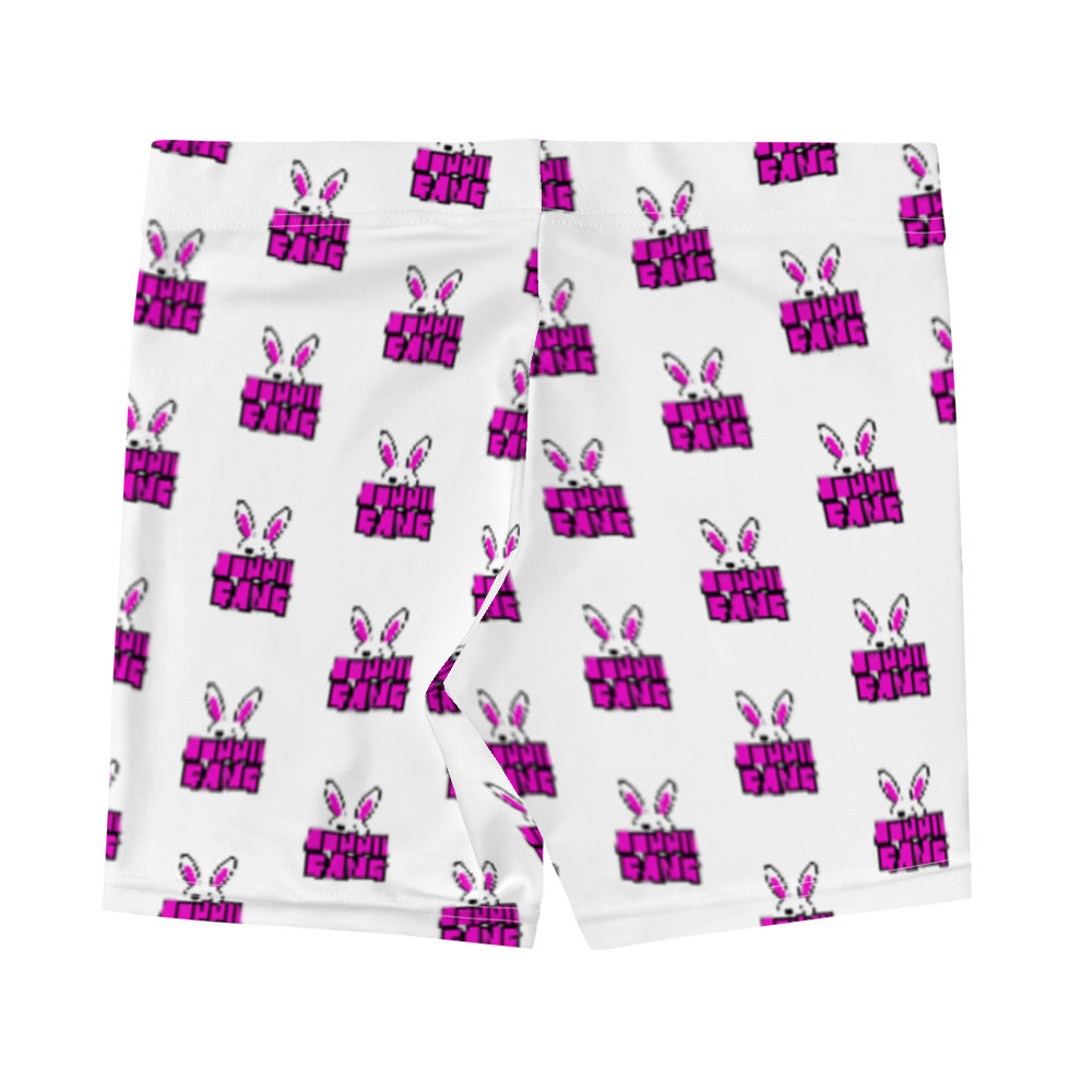 BUNNII GANG "LOGO" STRETCH SHORTS
