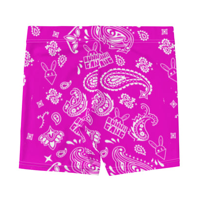BUNNII GANG "PINK BANDANA" Shorts