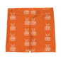 BUNNII GANG ORANGE STRETCH SHORTS