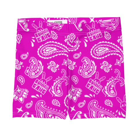 BUNNII GANG "PINK BANDANA" Shorts