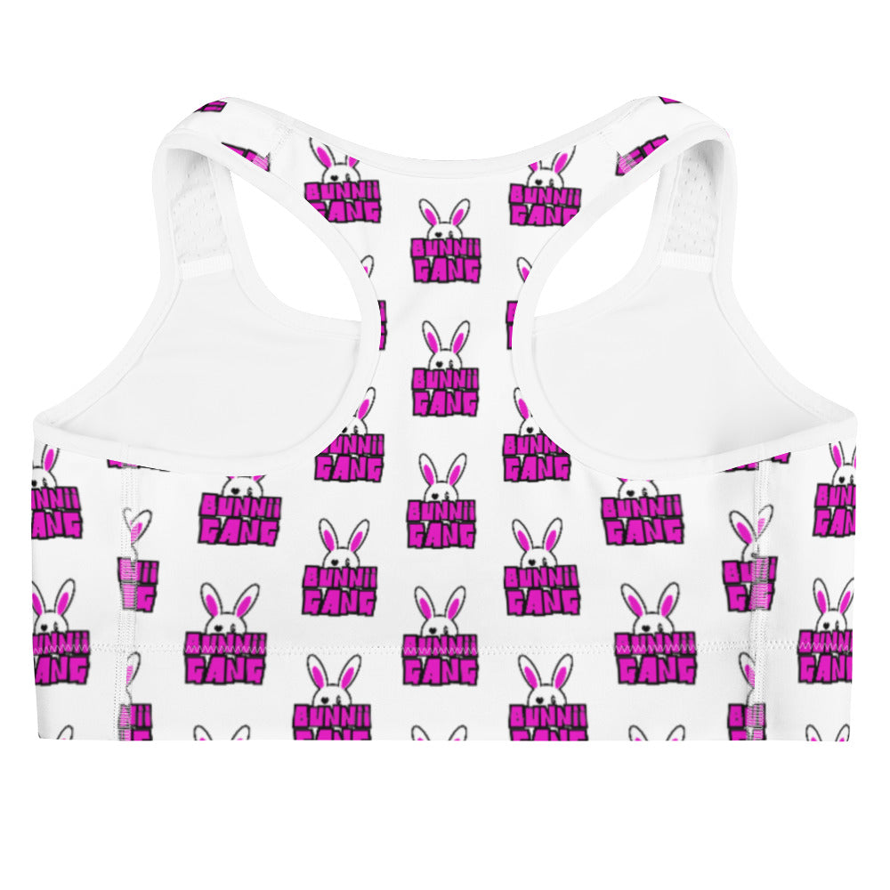 BUNNII GANG "LOGO" SPORTS BRA