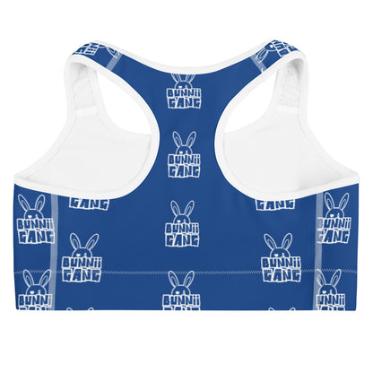 BUNNII GANG BLUE SPORTS BRA