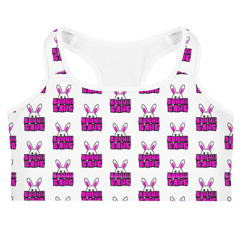 BUNNII GANG "LOGO" SPORTS BRA