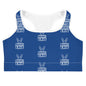 BUNNII GANG BLUE SPORTS BRA