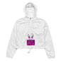 BUNNII GANG "LOGO" cropped windbreaker