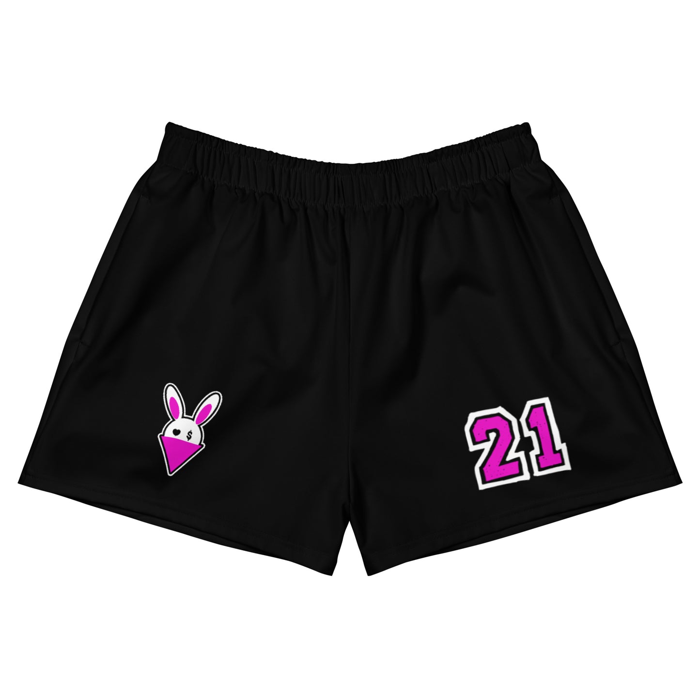 BUNNII GANG "TEAM BUNNII" Women’s Athletic Shorts