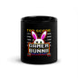 BUNNII GANG "GAMER BUNNII" Black Glossy Mug