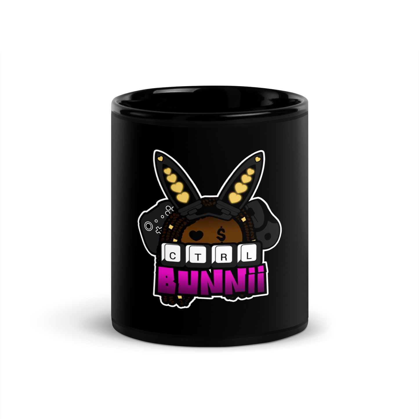 BUNNII GANG "CTRL BUNNII" Glossy Mug