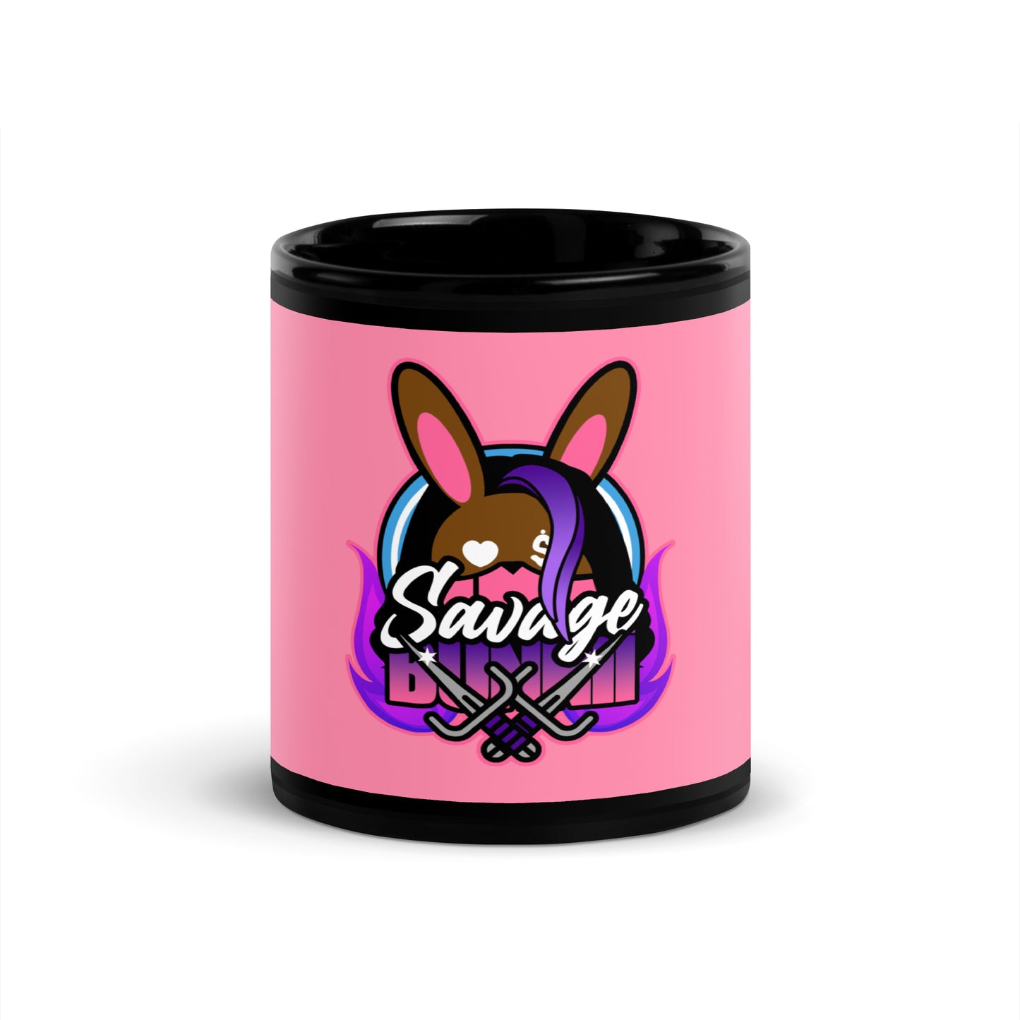 BUNNII GANG "SAVAGE BUNNII" Glossy Mug