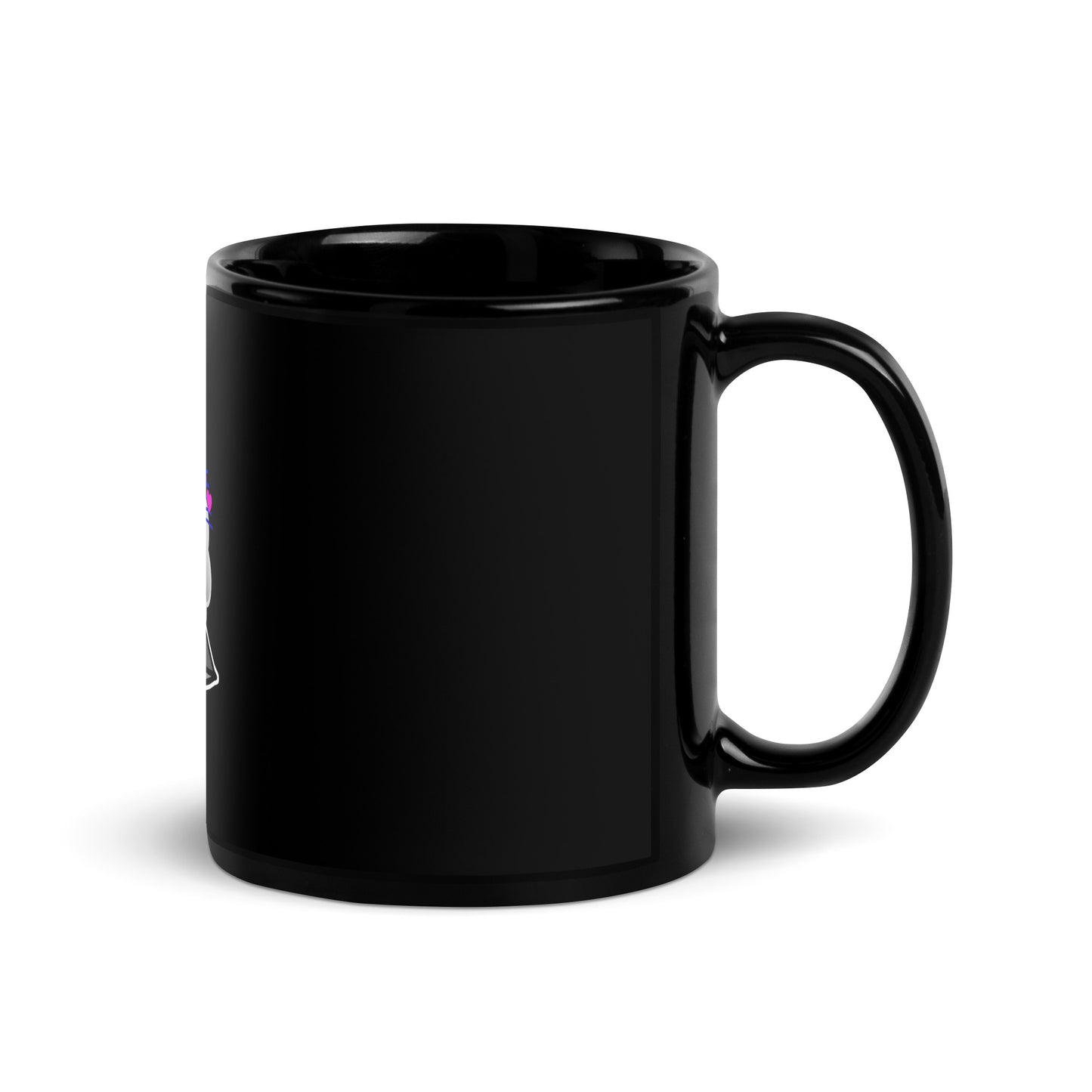 BUNNII GANG "FRAT BUNNII" Black Glossy Mug