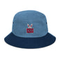 BUNNII GANG "LOGO" Denim Bucket Hat