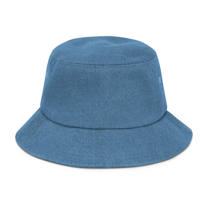 BUNNII GANG "LOGO" Denim Bucket Hat