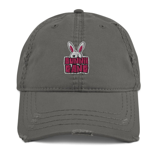 BUNNII GANG "LOGO" DISTRESSED DAD HAT