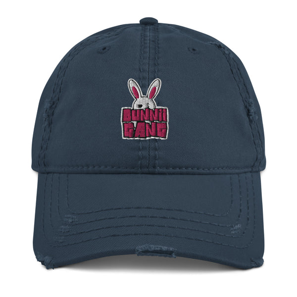 BUNNII GANG "LOGO" DISTRESSED DAD HAT