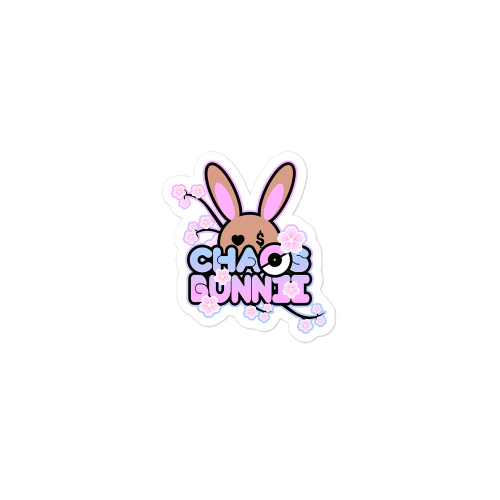 BUNNII GANG "CHAOS BUNNII" Sticker