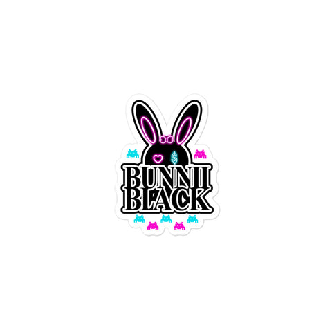 BUNNII GANG "BUNNII BLACK" Stickers