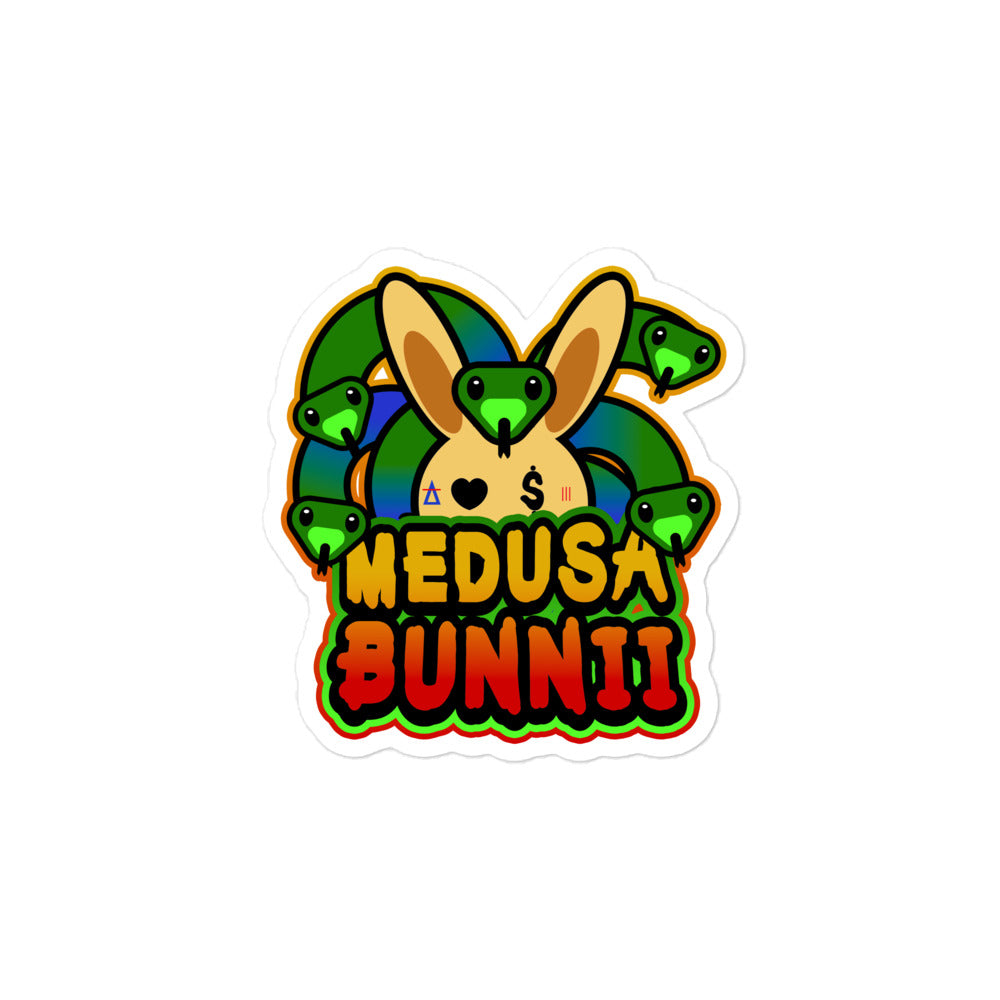 BUNNII GANG "MEDUSA BUNNII" Stickers