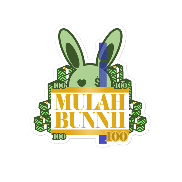 BUNNII GANG "MULAH BUNNII" Stickers